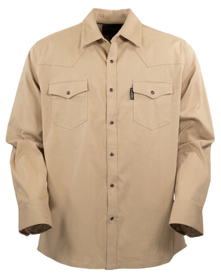 Outback Trading Men’s Everett Shirt – Tan (Style 42731) - Cowboy SwaggerOutback Trading Men’s Everett Shirt – Tan (Style 42731)