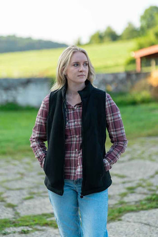 Outback Trading Women’s Alpine Vest – Lightweight Fleece Layer (4869) - Cowboy SwaggerOutback Trading Women’s Alpine Vest – Lightweight Fleece Layer (4869)