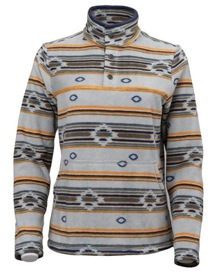 Outback Trading Women’s Delaney Henley Pullover – Cozy Western Fleece (Style 40227) - Cowboy SwaggerOutback Trading Women’s Delaney Henley Pullover – Cozy Western Fleece (Style 40227)