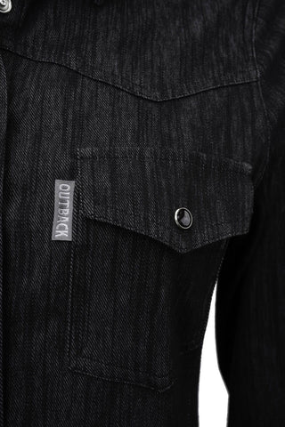 Outback Trading Women’s Kat Shirt – Style 42246 Black - Cowboy SwaggerOutback Trading Women’s Kat Shirt – Style 42246 Black