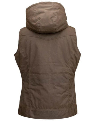 Outback Women's Heidi Wax Cotton Vest Bronze - Cowboy SwaggerOutback Women's Heidi Wax Cotton Vest BronzeVest