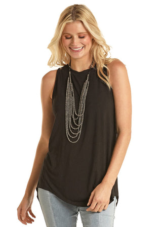 Panhandle Women’s Black Swing Flow Tank - Cowboy SwaggerPanhandle Women’s Black Swing Flow Tank