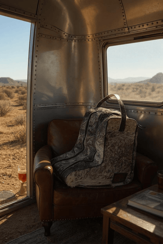 Patchwork Cowhide Boot Bag – Western Cowboy Boot Travel Case - Cowboy SwaggerPatchwork Cowhide Boot Bag – Western Cowboy Boot Travel Case