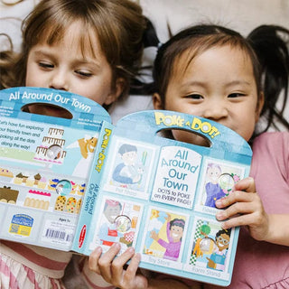 Poke - a - Dot®: Around the Town Interactive Board Book - Cowboy SwaggerPoke - a - Dot®: Around the Town Interactive Board Book