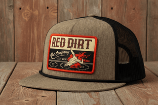 Red Dirt Hat Co. – Bull Skull Logo Snapback - Cowboy SwaggerRed Dirt Hat Co. – Bull Skull Logo Snapback