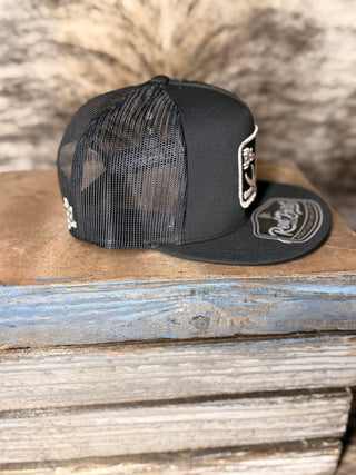 Red Dirt Hat Co. Deer Shed Black Mesh Trucker - Cowboy SwaggerRed Dirt Hat Co. Deer Shed Black Mesh Trucker