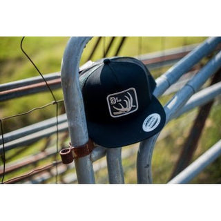 Red Dirt Hat Co. Deer Shed Black Mesh Trucker - Cowboy SwaggerRed Dirt Hat Co. Deer Shed Black Mesh Trucker