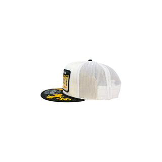 Red Dirt Hat Co. High Voltage Snapback Cap – Flat Bill Trucker - Cowboy SwaggerRed Dirt Hat Co. High Voltage Snapback Cap – Flat Bill TruckerWestern Snapback Hats
