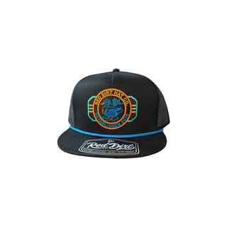 Red Dirt Hat Co. Neon Woody Western Trucker Cap – Black - Cowboy SwaggerRed Dirt Hat Co. Neon Woody Western Trucker Cap – BlackWestern Snapback Hats