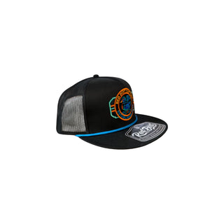 Red Dirt Hat Co. Neon Woody Western Trucker Cap – Black - Cowboy SwaggerRed Dirt Hat Co. Neon Woody Western Trucker Cap – BlackWestern Snapback Hats