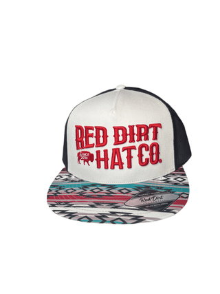 Red Dirt Hat Company Aztec Cap White - Cowboy SwaggerRed Dirt Hat Company Aztec Cap White