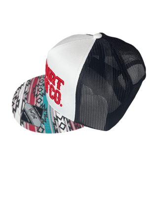 Red Dirt Hat Company Aztec Cap White - Cowboy SwaggerRed Dirt Hat Company Aztec Cap White