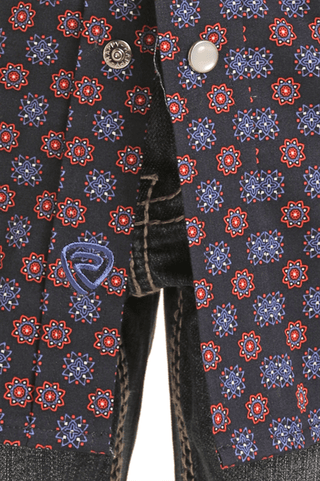 Rock & Roll Boy’s Ditzy Geo Snap Western Shirt - Cowboy SwaggerRock & Roll Boy’s Ditzy Geo Snap Western ShirtBoys