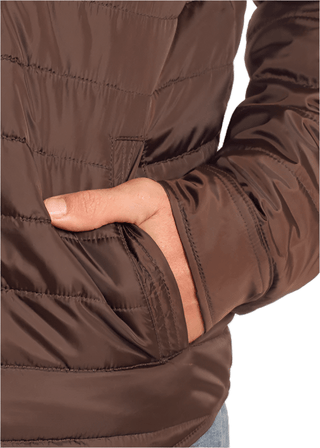 Rock & Roll Men's Dark Brown Poly Puffer with Aztec Lining Coat - Cowboy SwaggerRock & Roll Men's Dark Brown Poly Puffer with Aztec Lining CoatCoats & Jackets