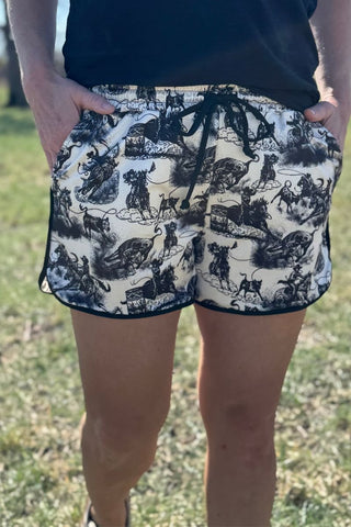 Rodeo Road Shorts - Cowboy SwaggerRodeo Road ShortsPants
