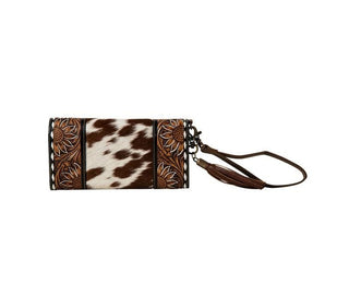 Sandstone Trail Hand Tooled Wristlet - Cowboy SwaggerSandstone Trail Hand Tooled Wristlet