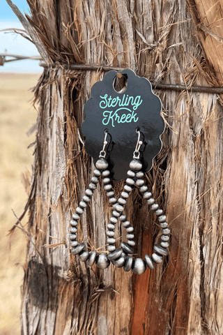 Silver City Earrings - Cowboy SwaggerSilver City Earrings