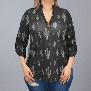 Sonoran Hi - Lo Top Black - Cowboy SwaggerSonoran Hi - Lo Top BlackShirts & Tops