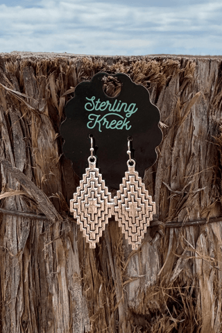Sterling Kreek Aztec Earrings - Cowboy SwaggerSterling Kreek Aztec EarringsEarrings