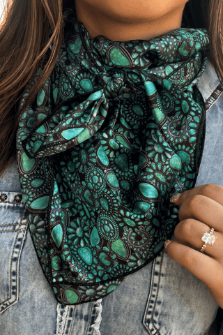 Sterling Kreek Cowgirl Cluster Wild Rag - Cowboy SwaggerSterling Kreek Cowgirl Cluster Wild RagScarves