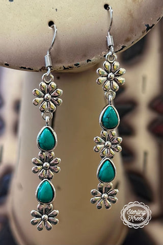 Sterling Kreek Darlin Daisy Earrings - Cowboy SwaggerSterling Kreek Darlin Daisy Earrings