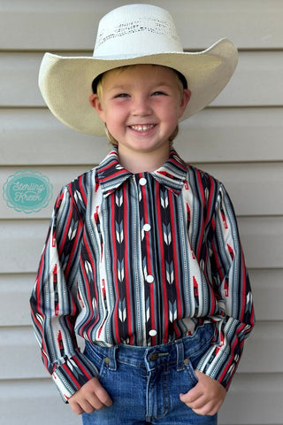 Sterling Kreek Kids Western Roots Snap Shirt - Cowboy SwaggerSterling Kreek Kids Western Roots Snap Shirt