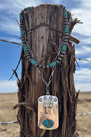 Sterling Kreek Saddle Up Necklace - Cowboy SwaggerSterling Kreek Saddle Up Necklace
