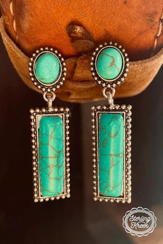 Sterling Kreek Sioux River Dangle - Cowboy SwaggerSterling Kreek Sioux River DangleEarrings