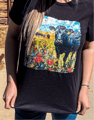 Sterling Kreek Women’s In the Fields Tee - Cowboy SwaggerSterling Kreek Women’s In the Fields Tee