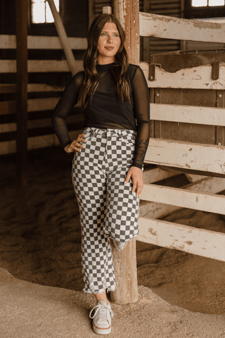 Sterling Kreek Women’s Night Sky Black Mesh Top - Cowboy SwaggerSterling Kreek Women’s Night Sky Black Mesh TopWomen's Tops