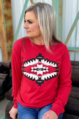 Sterling Kreek Women's The Ranchin Rudolph Tee - Cowboy SwaggerSterling Kreek Women's The Ranchin Rudolph TeeShirts & Tops