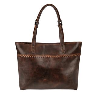 STS Ranchwear Bandera Carry All Tote, Front Pocket Detail - Cowboy Swagger