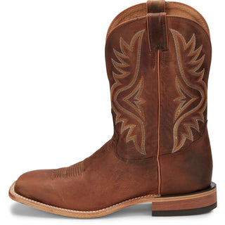 Tony Lama Avett Honey Brown Goat Boot Wide Square Toe - Cowboy SwaggerTony Lama Avett Honey Brown Goat Boot Wide Square ToeBoots