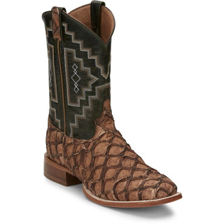 Tony Lama Leviathan Chocolate Pirarucu Boot – Wide Square Toe - Cowboy SwaggerTony Lama Leviathan Chocolate Pirarucu Boot – Wide Square ToeBoots
