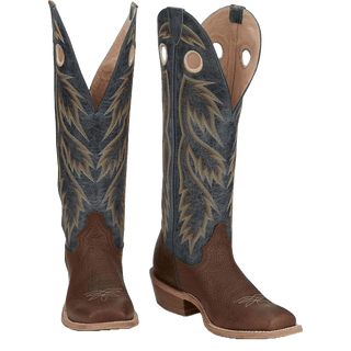 Tony Lama Men's Merrit 17” Buckaroo Cognac Western Boot - Cowboy SwaggerTony Lama Men's Merrit 17” Buckaroo Cognac Western BootBoots