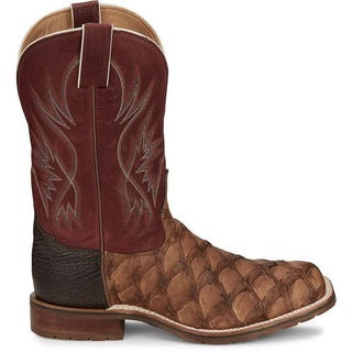 Tony Lama Mens Prescott Chocolate Pirarucu - Cowboy SwaggerTony Lama Mens Prescott Chocolate PirarucuBoots