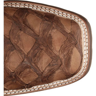 Tony Lama Mens Prescott Chocolate Pirarucu - Cowboy SwaggerTony Lama Mens Prescott Chocolate PirarucuBoots