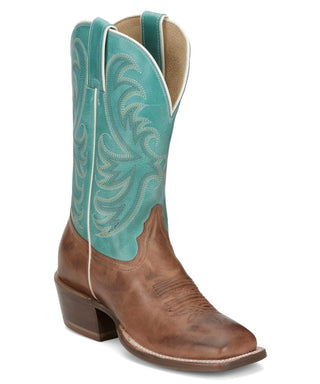 Cowboy Swagger Boots Tony Lama Women's Rowena Caramel Cowhide Western Boot