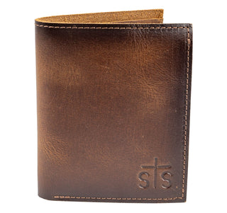 Tucson Leather Bifold Wallet – Rustic Full Grain by - Cowboy SwaggerTucson Leather Bifold Wallet – Rustic Full Grain by
