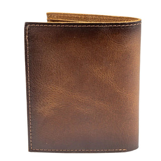 Tucson Leather Bifold Wallet – Rustic Full Grain by - Cowboy SwaggerTucson Leather Bifold Wallet – Rustic Full Grain by