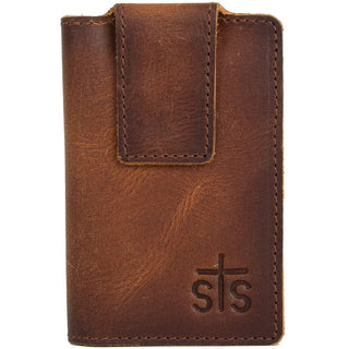 Tucson Leather Money Clip – Rustic Full Grain Wallet by STS - Cowboy SwaggerTucson Leather Money Clip – Rustic Full Grain Wallet by STSWallets & Money Clips