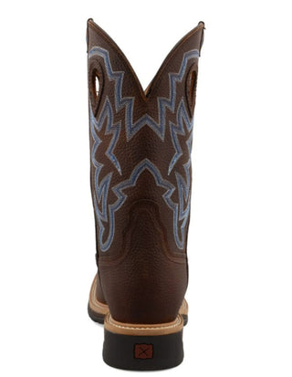 Twisted X Men’s Lite Steel Toe 12” Brown Pebble Work Boot - Cowboy SwaggerTwisted X Men’s Lite Steel Toe 12” Brown Pebble Work BootBoots
