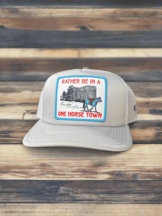Western Hustle One Horse Town Cap - Cowboy SwaggerWestern Hustle One Horse Town Cap