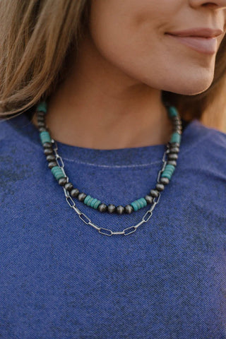 Western Links Necklace - Cowboy SwaggerWestern Links Necklace