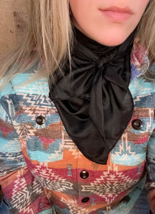 Wild Rag Black - Cowboy SwaggerWild Rag Black