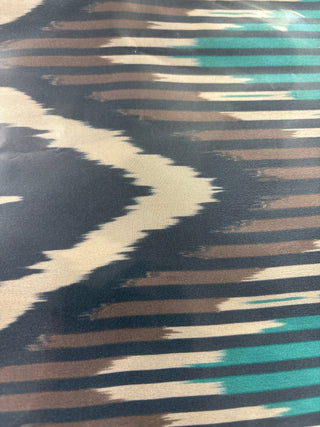 Wild Rag Blue and Grey stripe pattern - Cowboy SwaggerWild Rag Blue and Grey stripe pattern