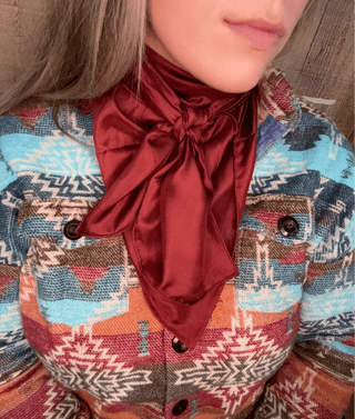 Wild Rag Burgundy - Cowboy SwaggerWild Rag Burgundy