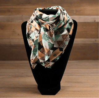 Wild Rag Tribal pattern Pink and Mint - Cowboy SwaggerWild Rag Tribal pattern Pink and Mint