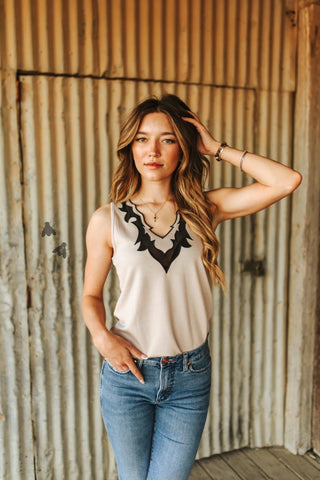 Women’s Llano Tank Dust - Cowboy SwaggerWomen’s Llano Tank DustShirts & Tops