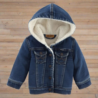 Wrangler Baby Denim Jacket Blue - Cowboy SwaggerWrangler Baby Denim Jacket BlueBaby & Toddler Tops